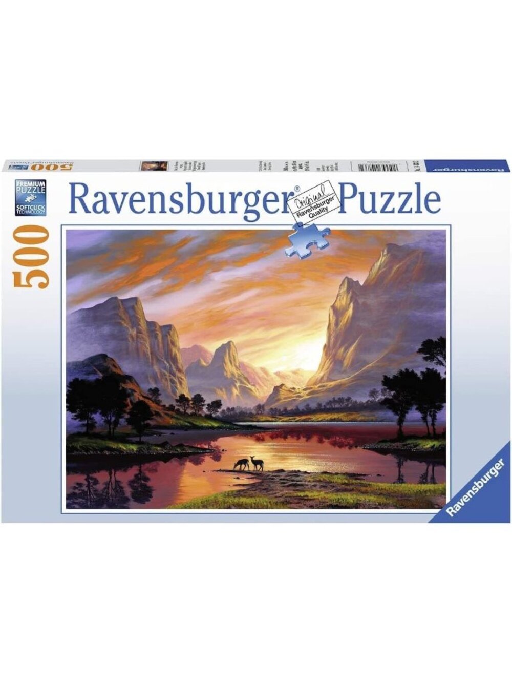 Ravensburger 500pcs Puzzle-Tranquil Sunset Made in Germany New In Box
